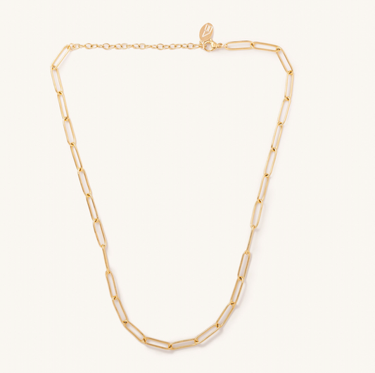 Sasha Gold Chain Necklace- Waterproof