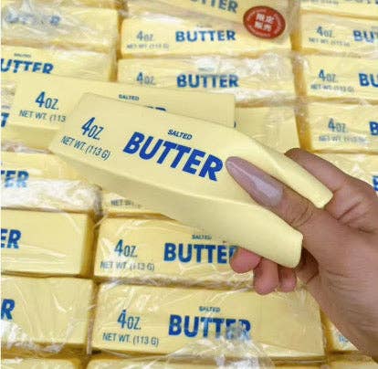 Butter Squishy – Slow Rising Sensory Stress Relief Toy;  restock 4/29