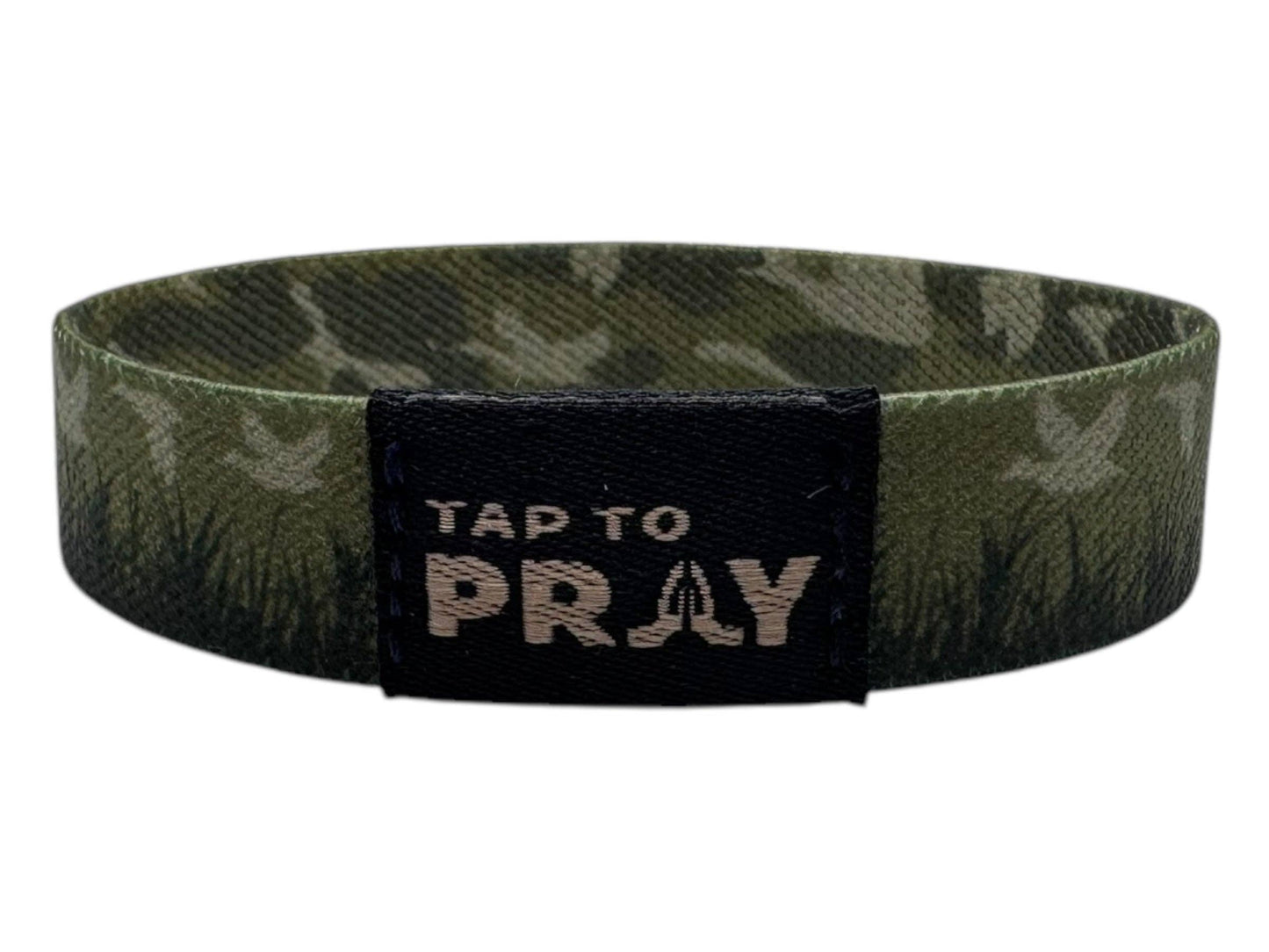 Tap To Pray™ Wristbands - Waterfowl Camo: Small