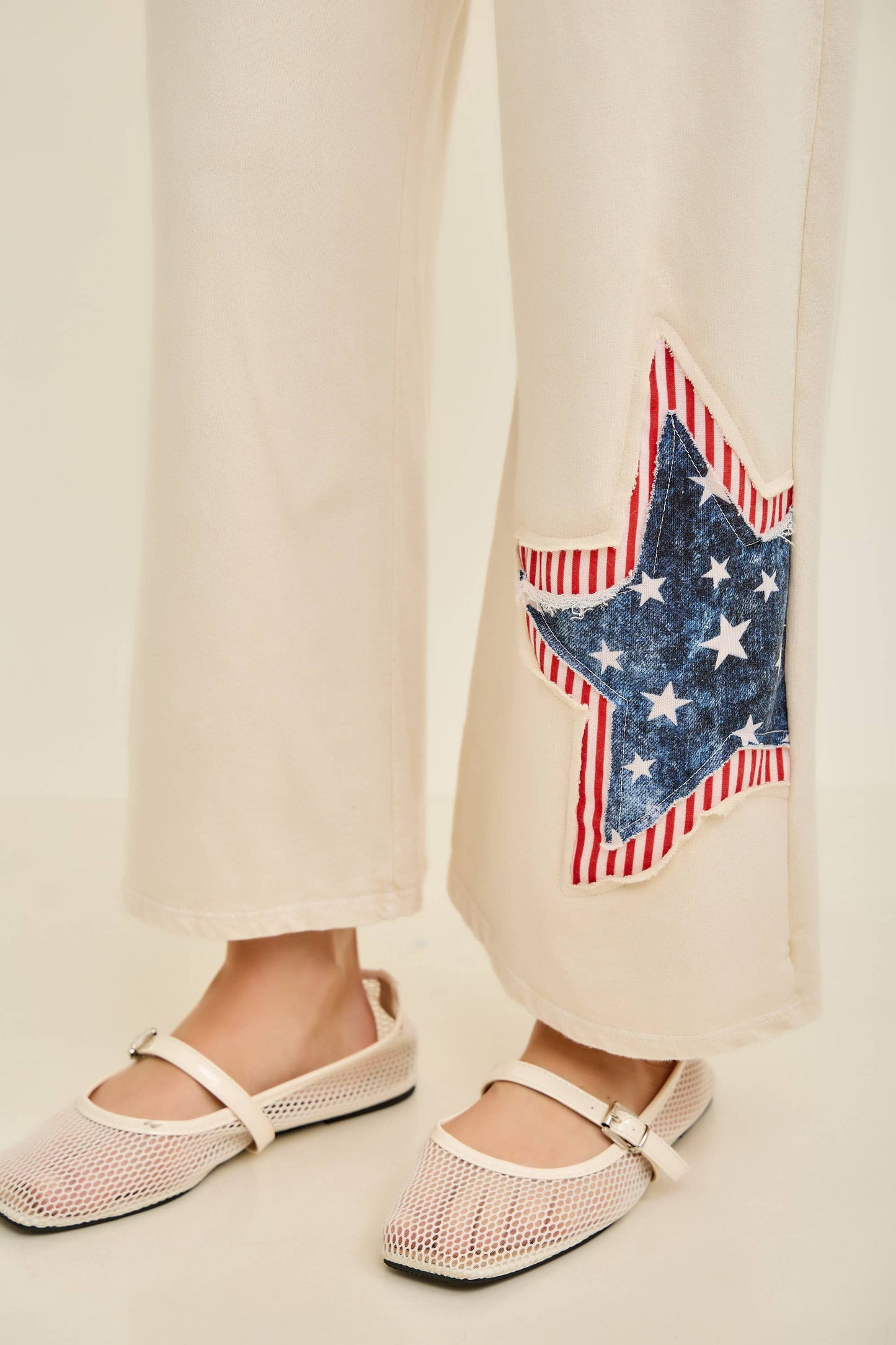 Americana Double Stars patched Pants