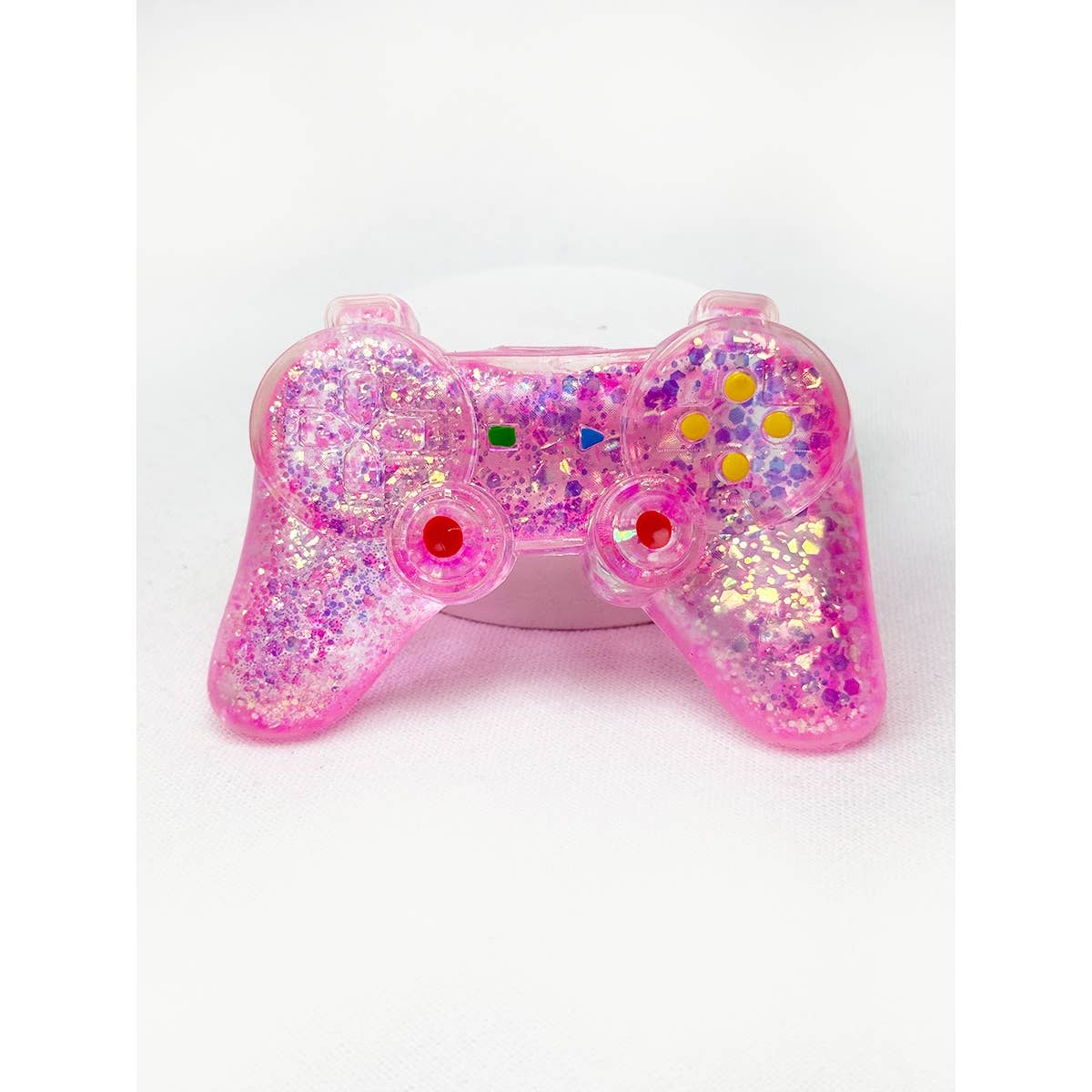 Glitter Game Controller Squishies Toy: MIX COLOR / ONE(12)