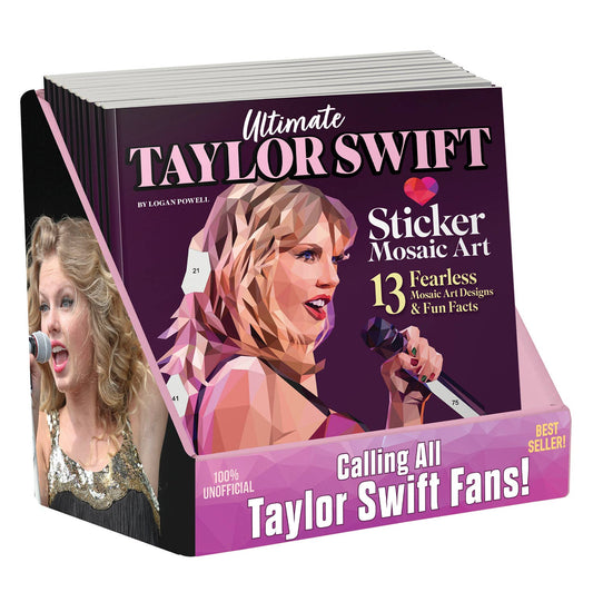 Ultimate Taylor Swift Sticker Mosaic Art -10 Copy Display