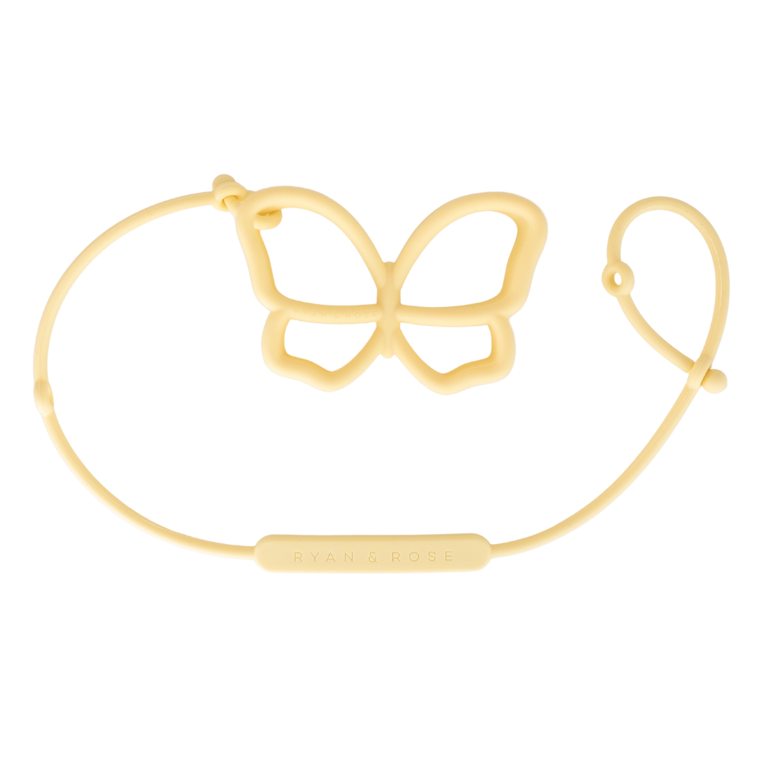 Butterfly Teether: Buttercream