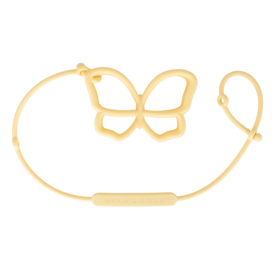 Butterfly Teether: Buttercream