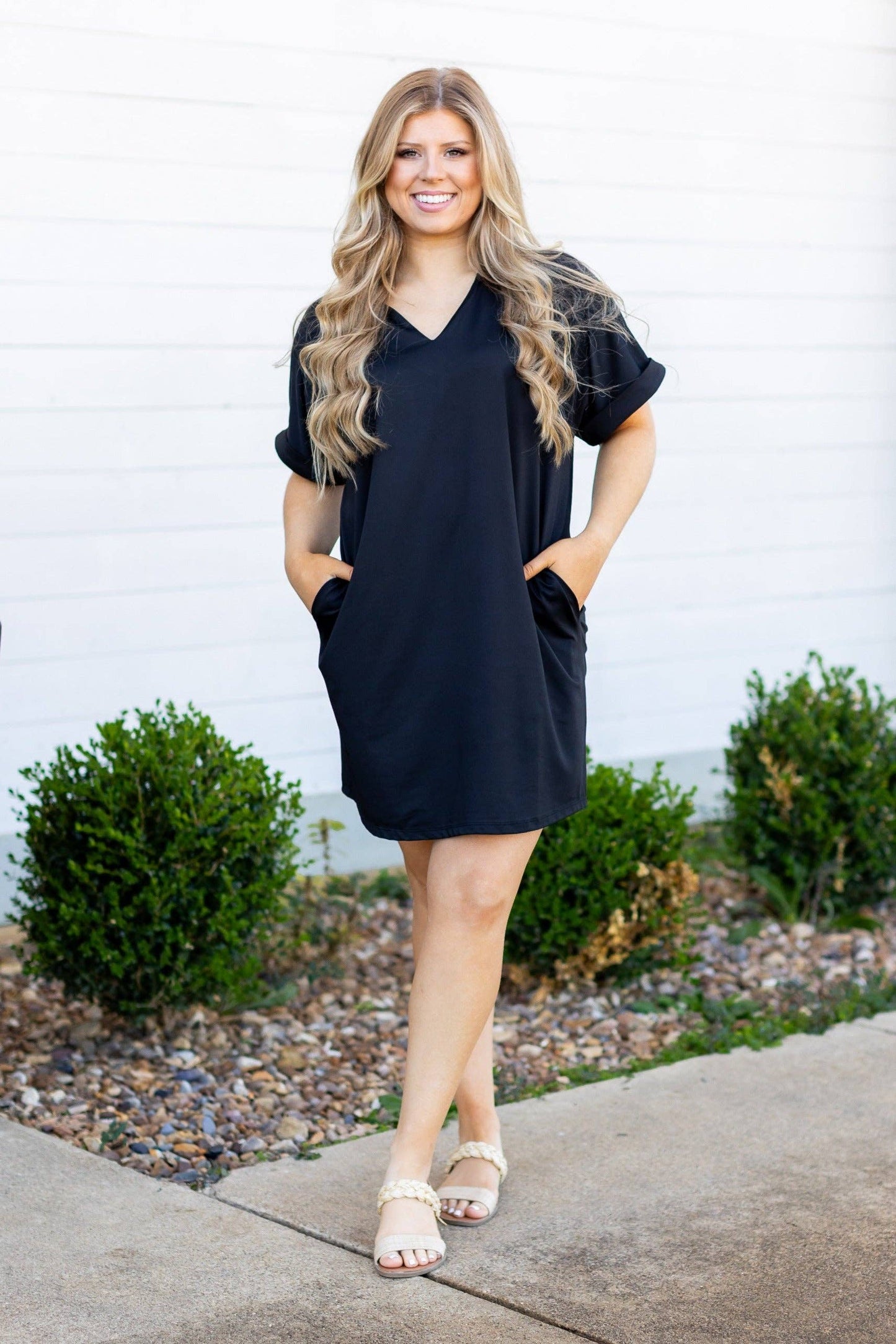 The Cara Dress, Black: Black / 2XL