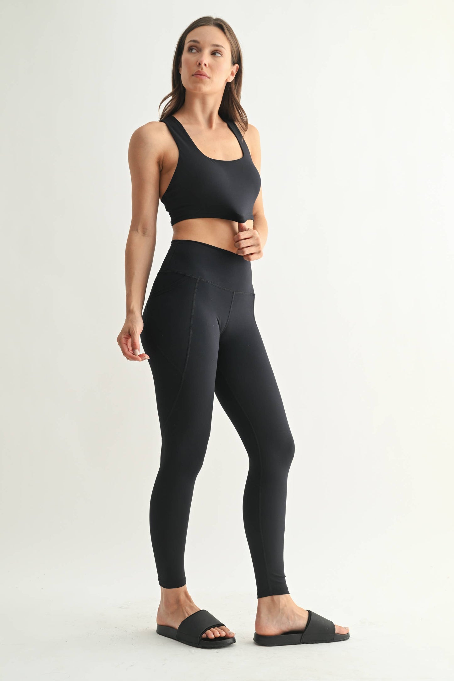 Venice Cloud Light Sculpt High-Waisted Leggings: Black / S:M:L (2:2:2)