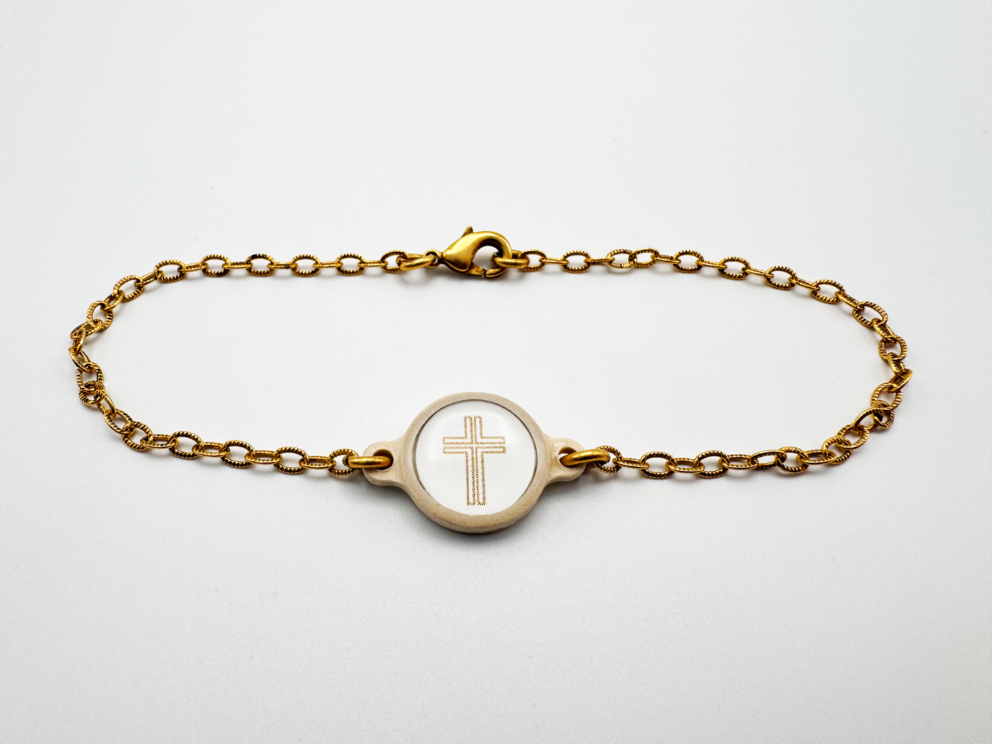 Tap To Pray™ - Survivor Series Handmade Bracelets: 14K Gold-Plated + It Is Well