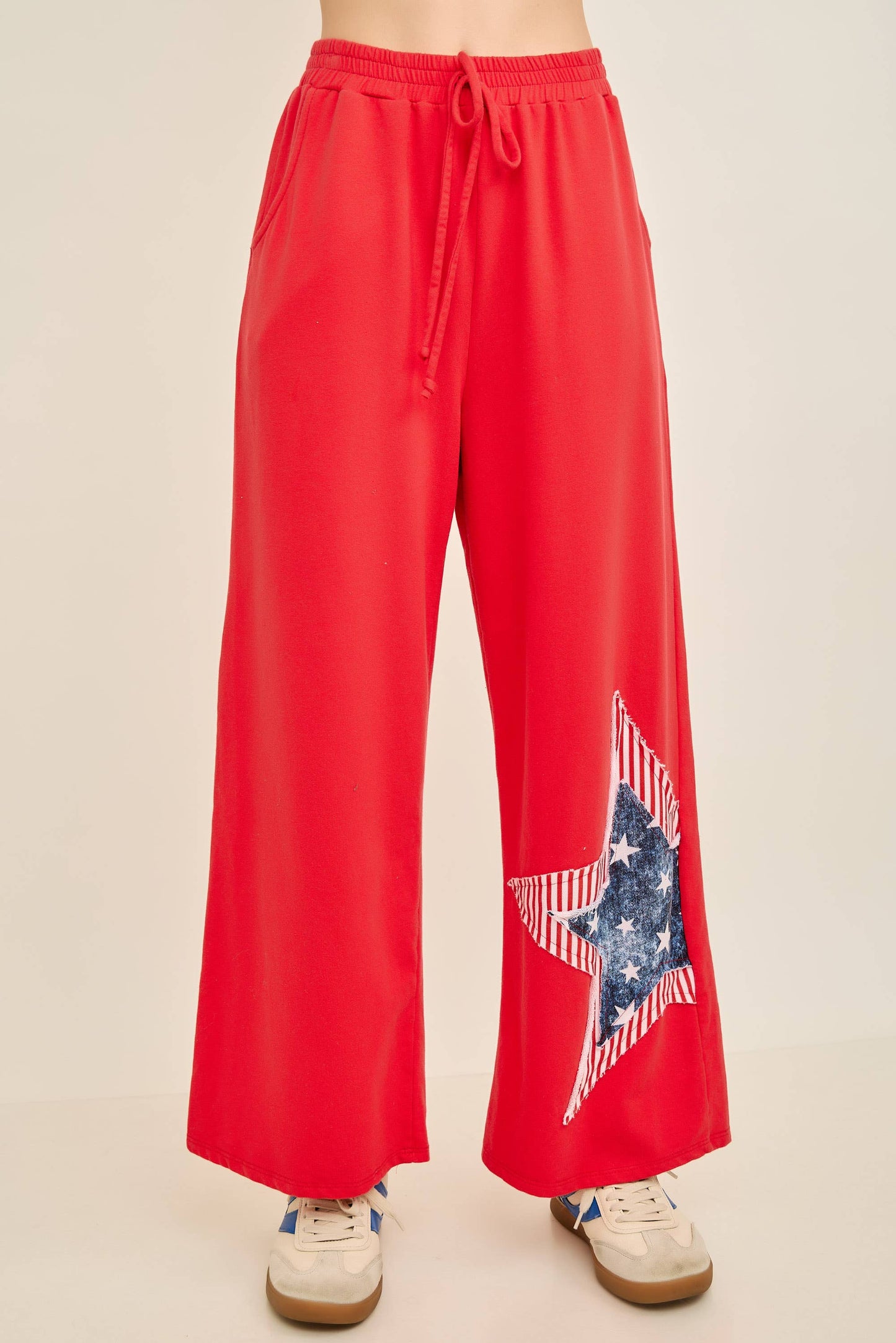 Americana Double Stars patched Pants