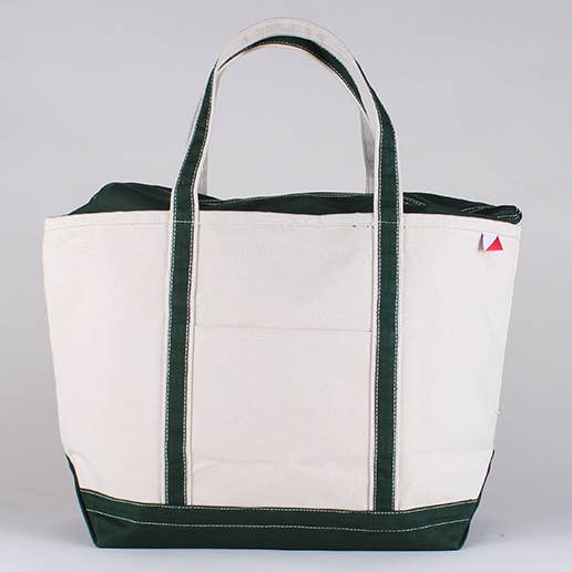 Classic Canvas Tote Bag Large Private Label: Navy