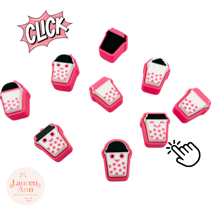 3D Printed Keyboard Clicker Fidgets – Boba Mystery Color: Loud