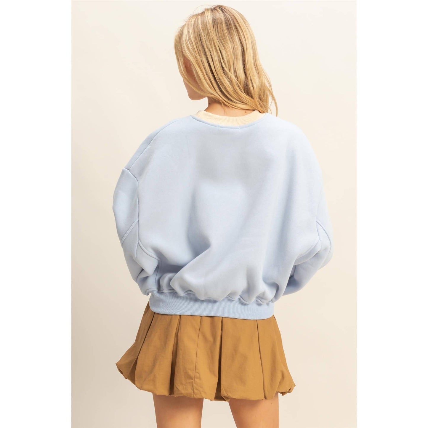 Vintage-Inspired Yosemite Crewneck Top: CHARCOAL / S-M-L(2-2-2)