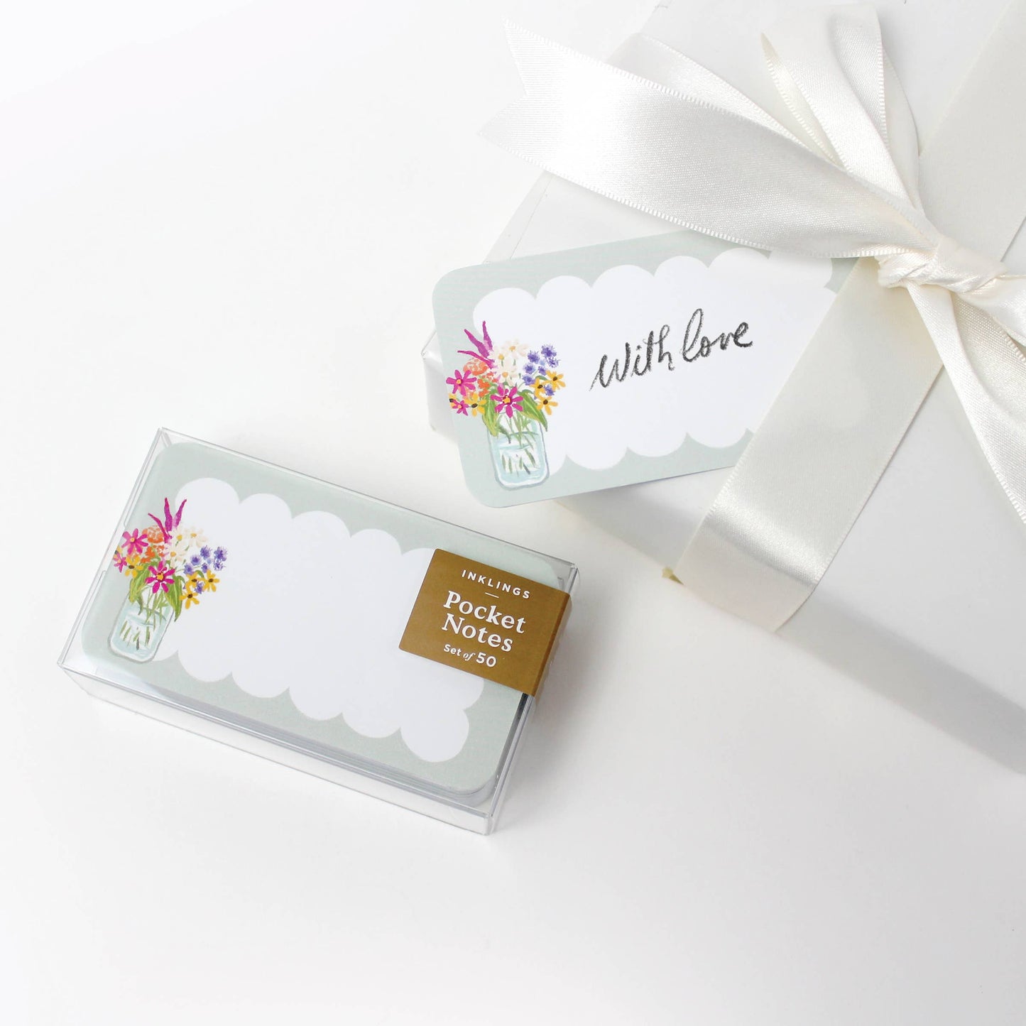 Pocket Notes™ - Mason Jar Flowers