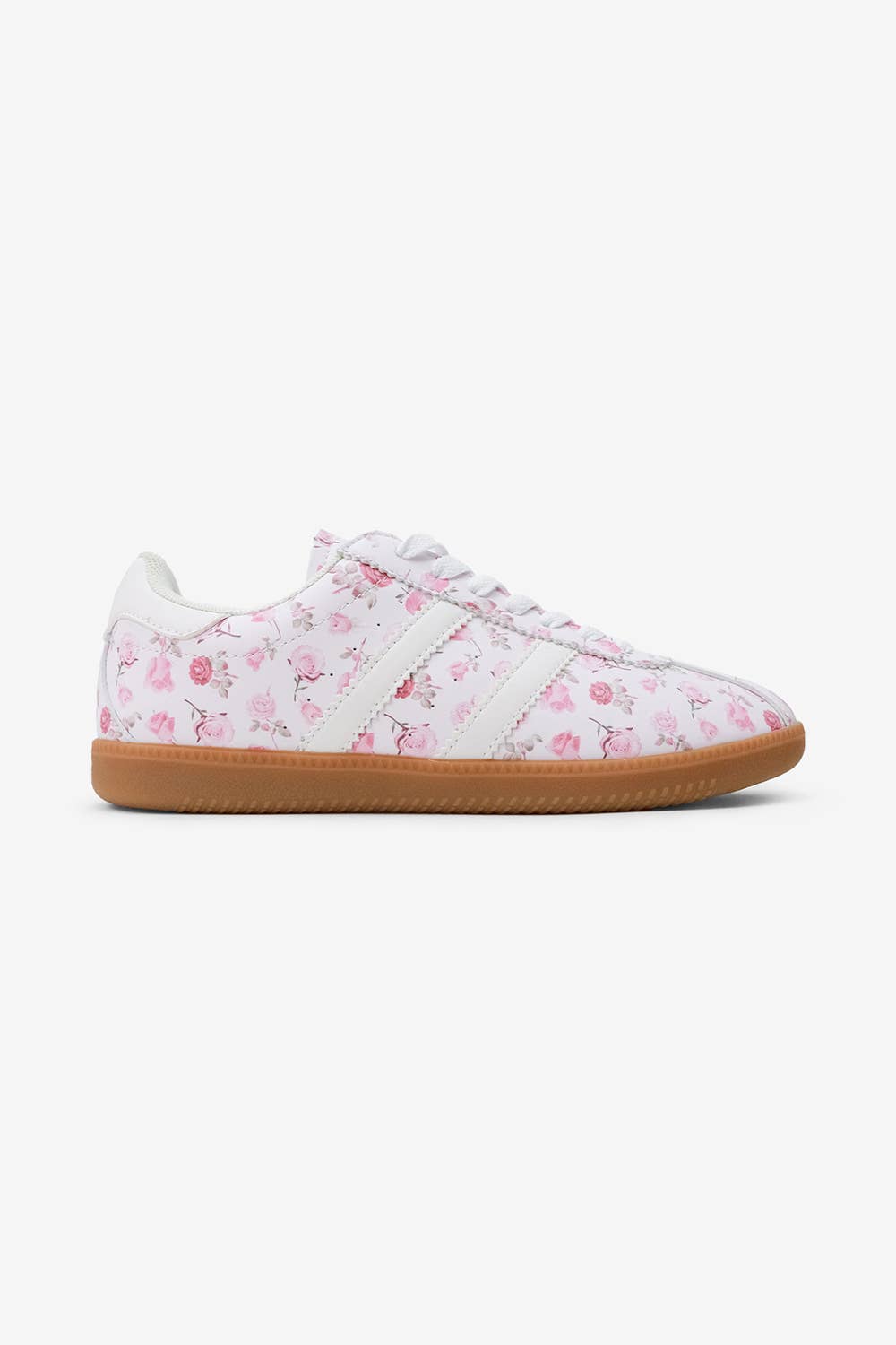 EXPRESSO BEAN - [OPEN SIZING] Floral Sneakers : Blue / 6
