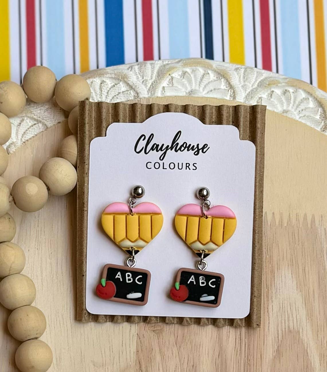 School Earrings | Teacher Earrings: Style 1