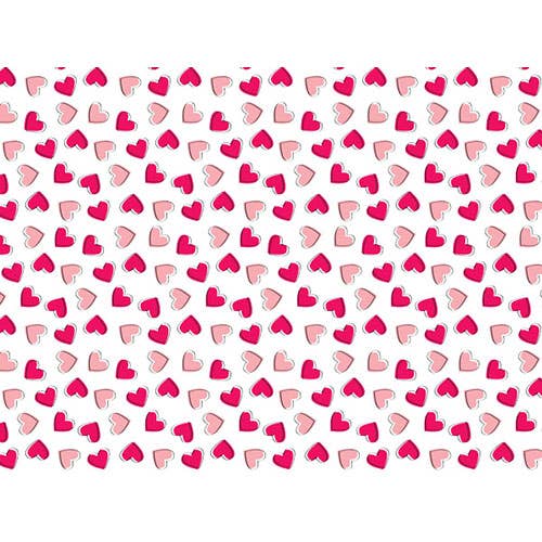 Special Occasion Printed Tissue Paper: Pink Gingham / 12 Pack / 20x30"