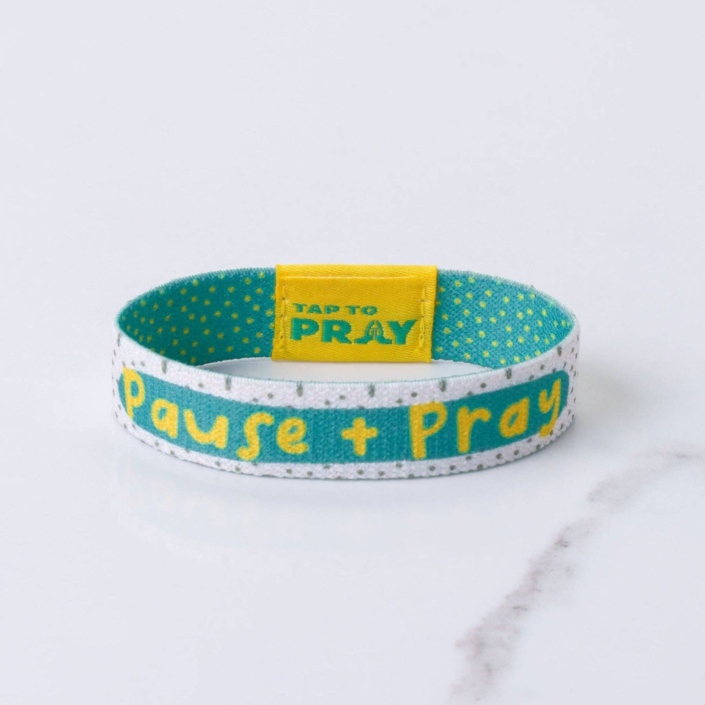 Tap To Pray® Kingfolk Series Wristband –  Pause + Pray: X-Small