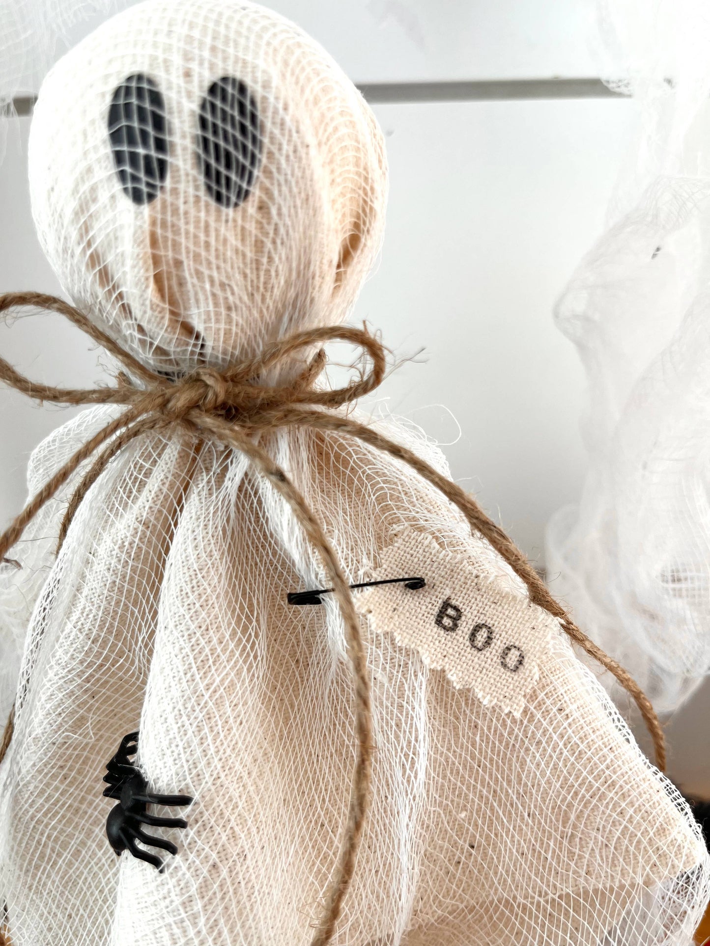 Rustic Primitive Halloween Ghost Home Decor-3 Sizes: X-Large