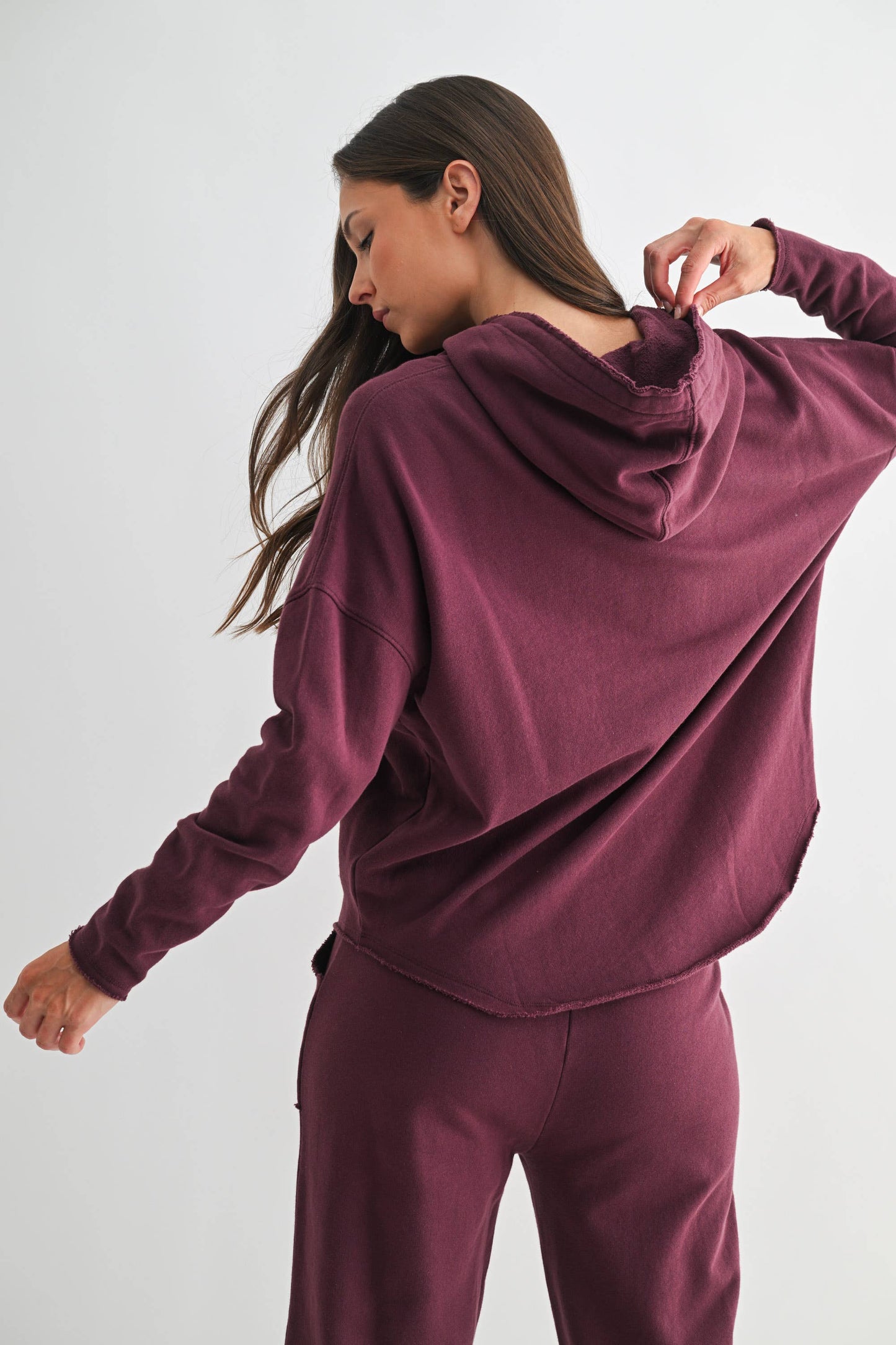 Malibu Everyday Hoodie: ROSE TAUPE / S:M:L (2:2:2)