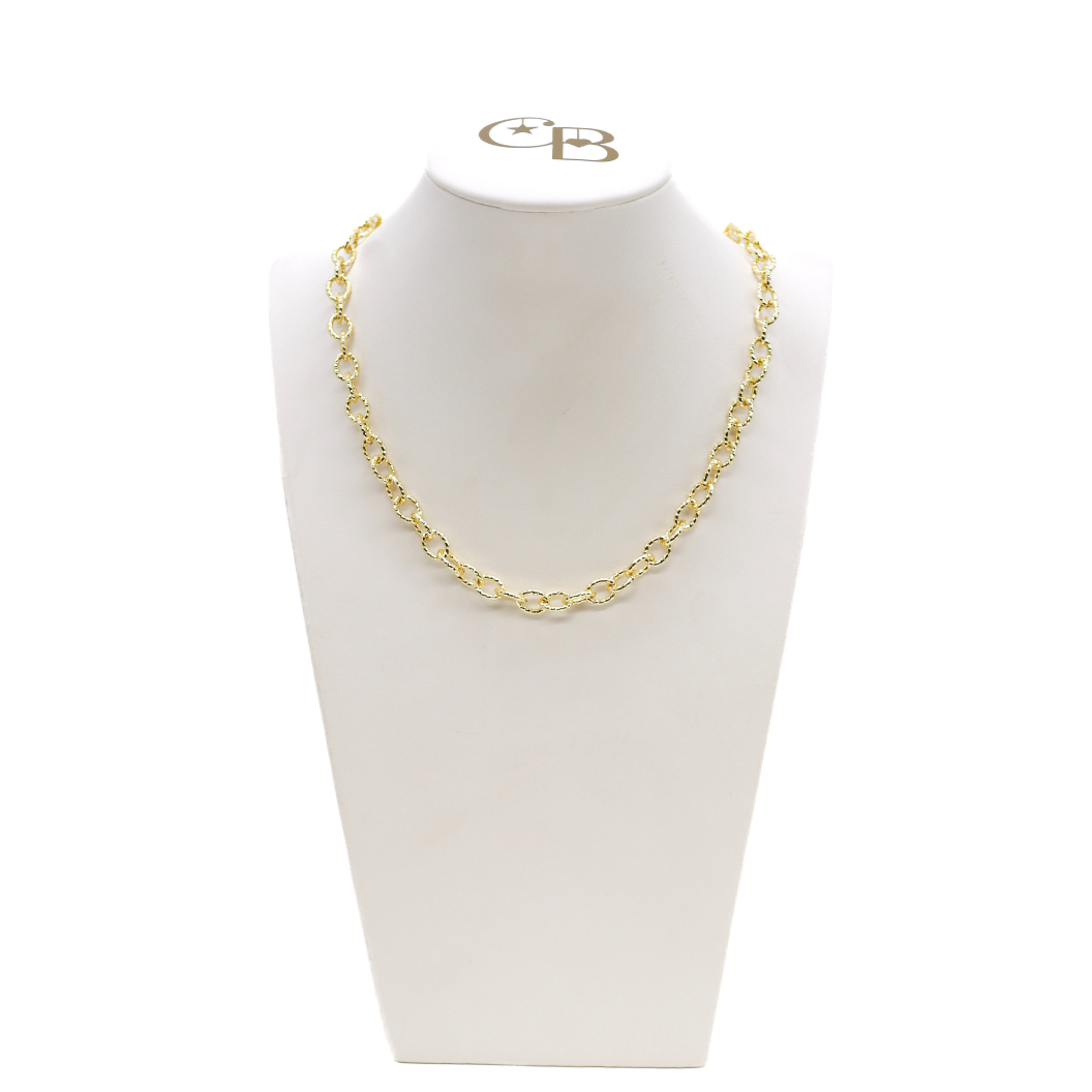 *Gold Alexis Necklace: 18"