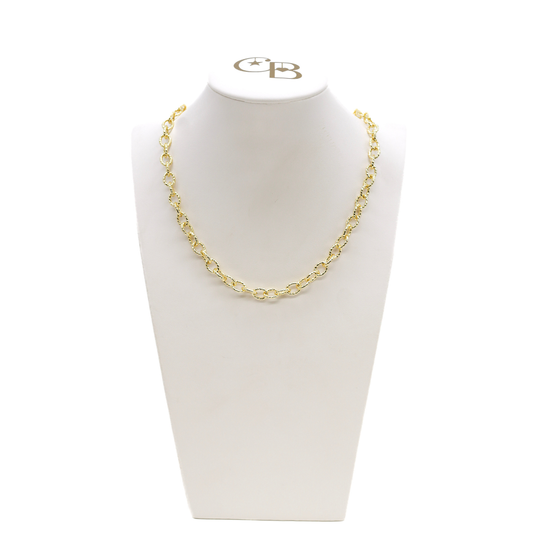 *Gold Alexis Necklace: 18"