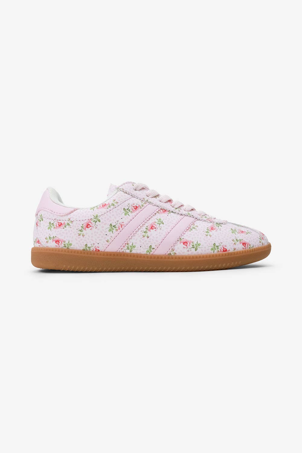 EXPRESSO - SUMMER '25 Floral Sneakers: Blue / 12FA