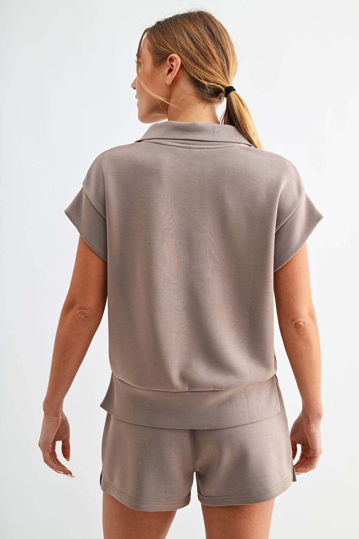 Laguna Half-Zip Ace Set: BLUSHED BRICK / 2:2:2 (S : M : L)