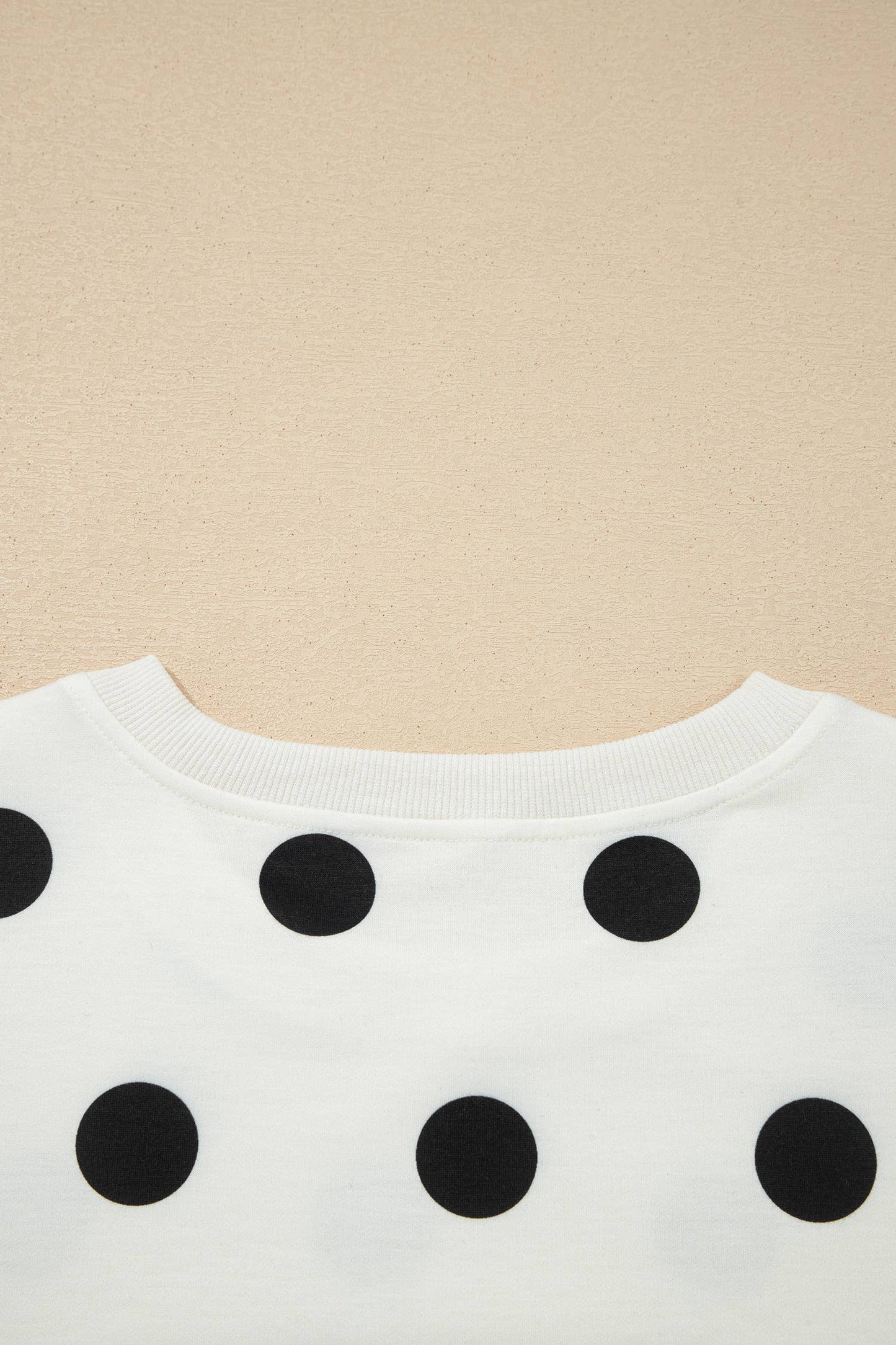 Plus Polka Dot Print Tank Split Mini Skort 2pcs Set (S-4X): White / 3X