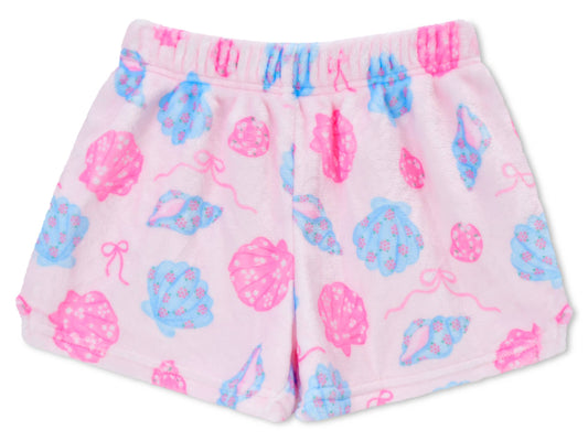 Seashells Plush Shorts  x small