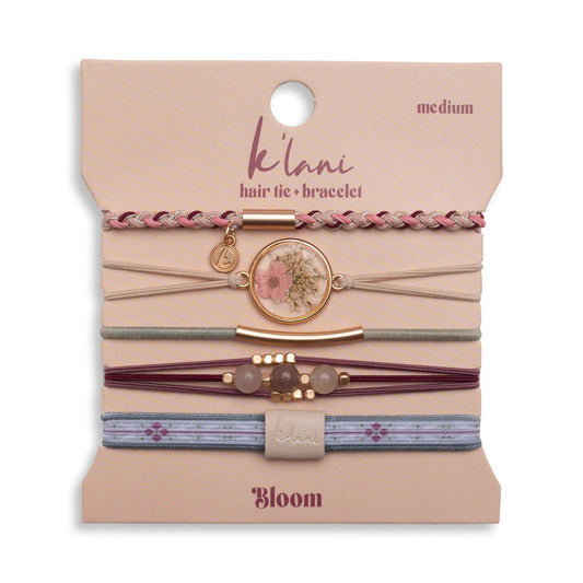 Bloom Hair Tie Bracelets: Small