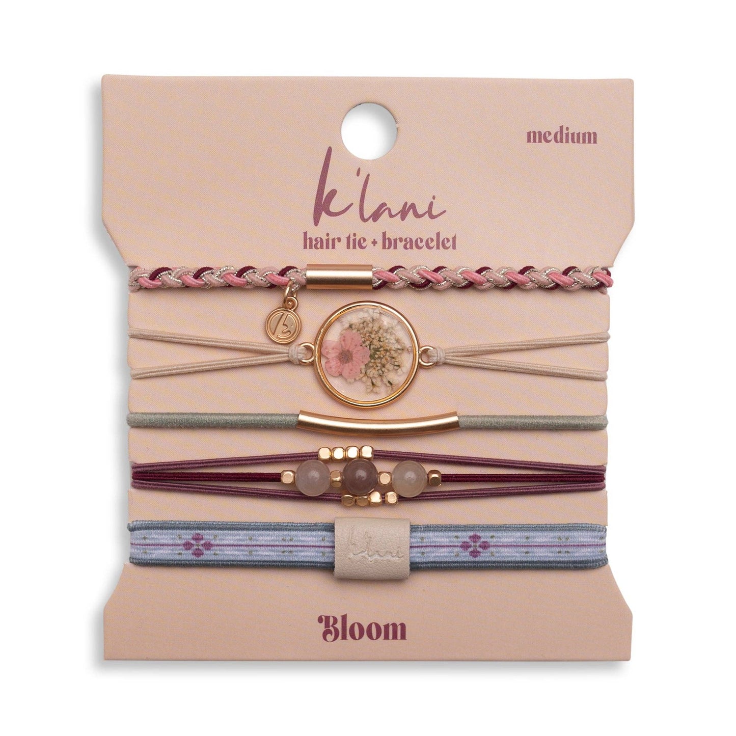 Bloom Hair Tie Bracelets: Large