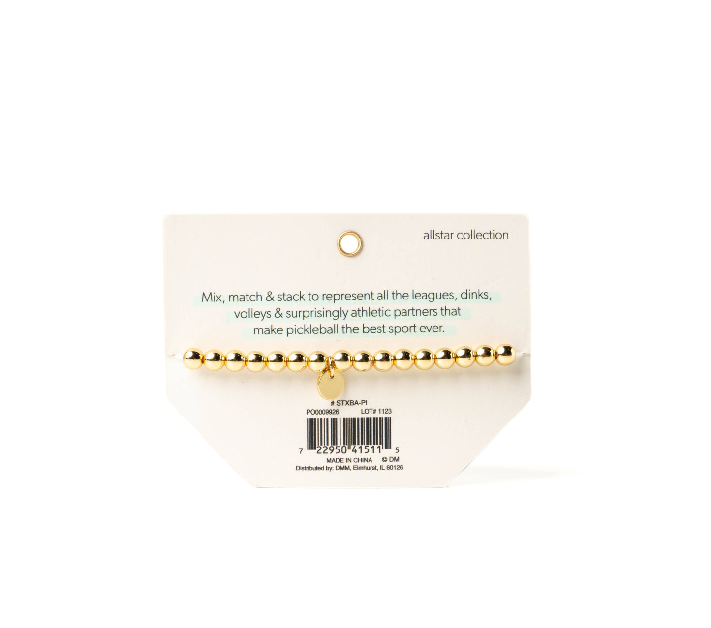 Soul Stacks Bracelet Bar Allstar Collection Open Stock: Volleyball