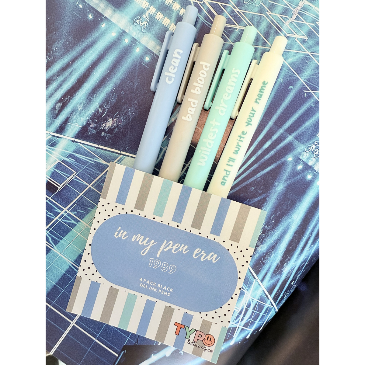 Tay inspired pen set-1989