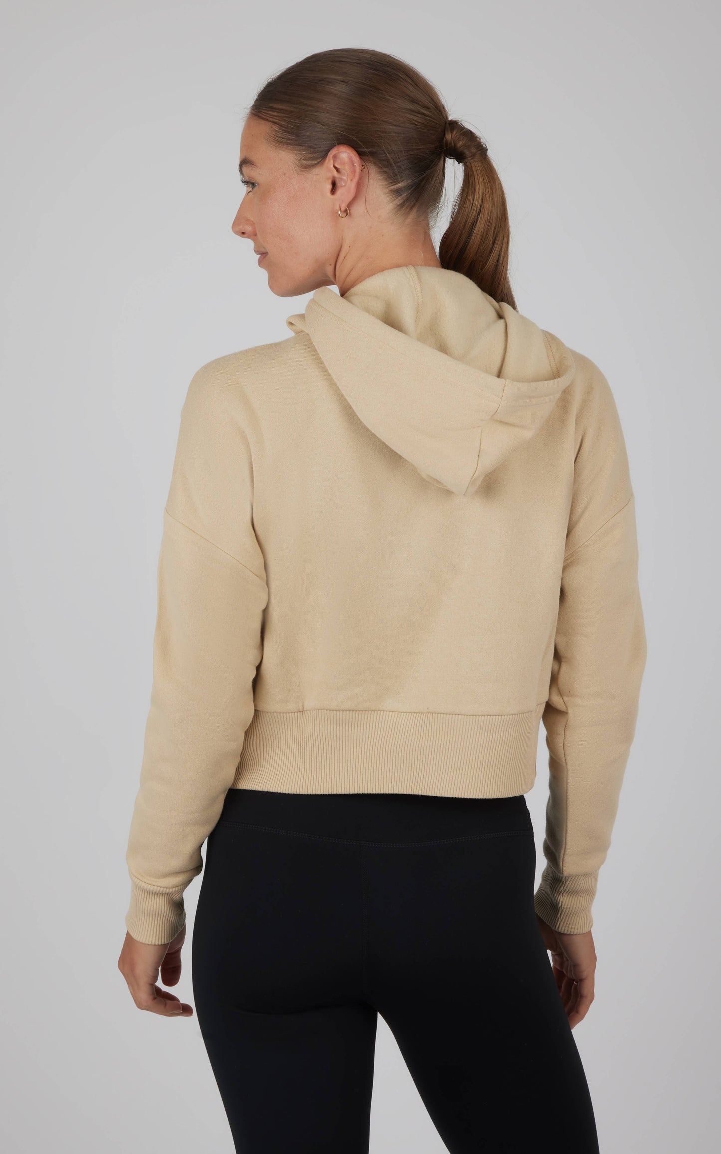 Women's Lux Fleece Solid Pullover Hoodie : Windsor Wine