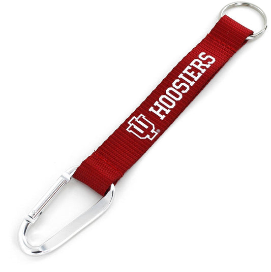 NCAA Indiana Hoosiers Carabiner Lanyard Keychain