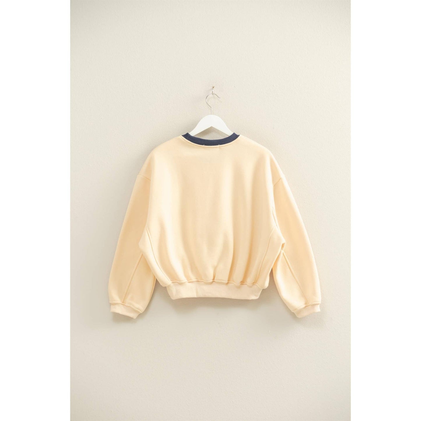 Vintage-Inspired Yosemite Crewneck Top: CHARCOAL / S-M-L(2-2-2)