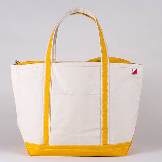 Classic Canvas Tote Bag Large Private Label: Navy