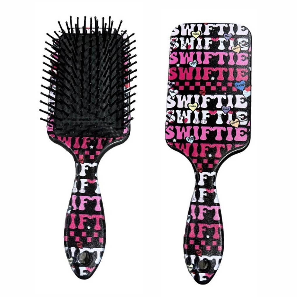 Swiftie hair brush