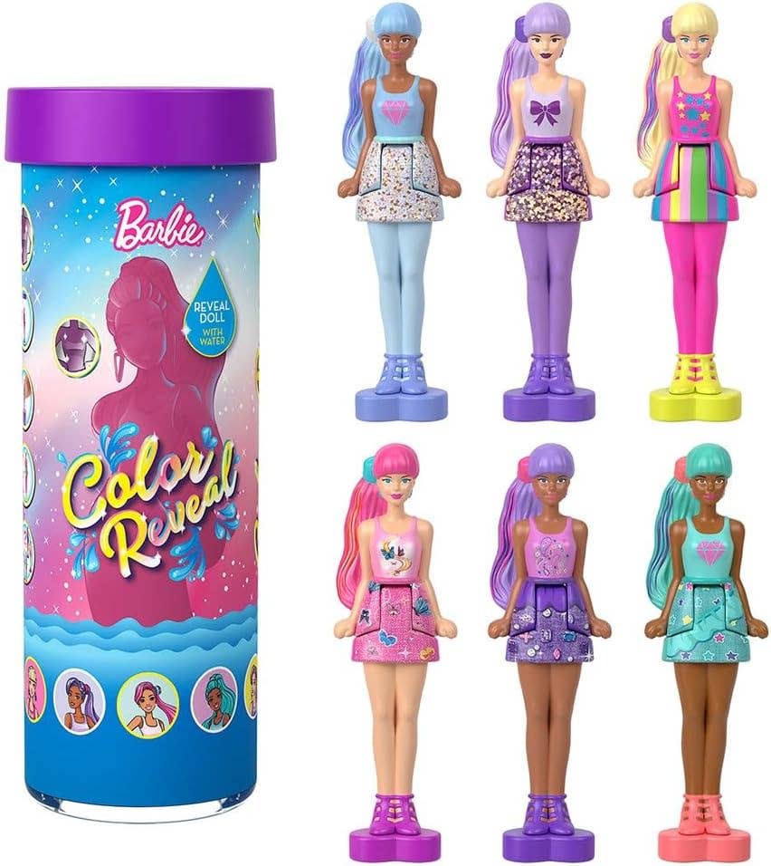 Barbieland Mini Color Reveal Mystery Dolls