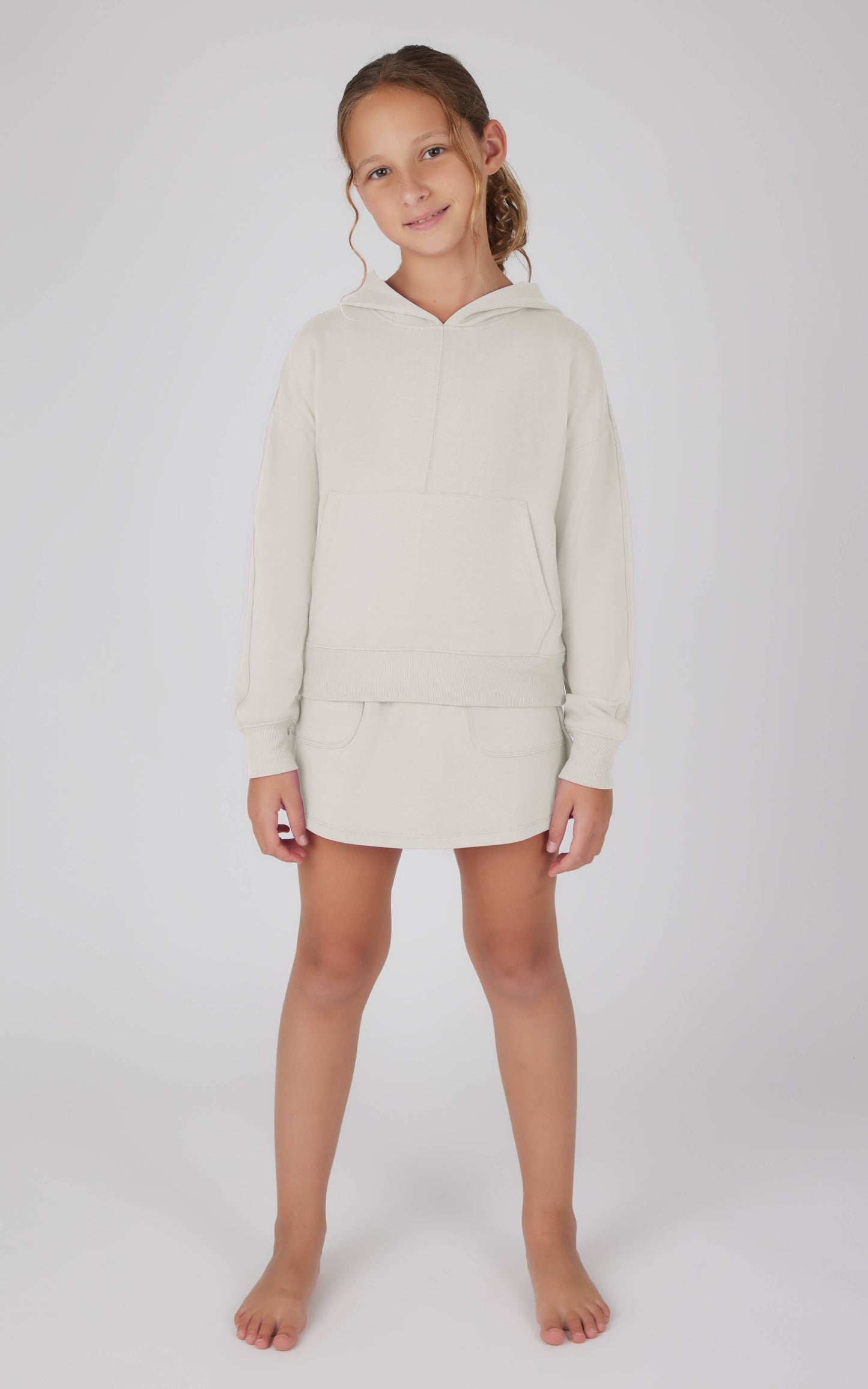 Girls Pullover Hoodie and Skort - Set: CATTLEYA ORCHID