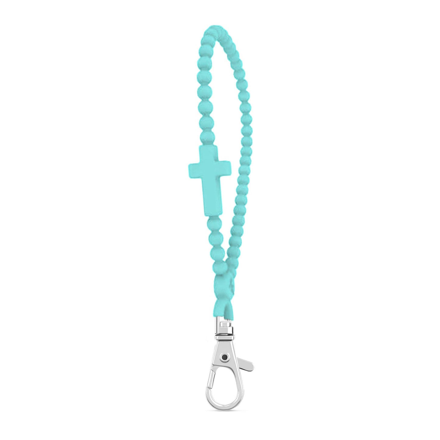 Jesus Loop (Wristlet Keychain): Slate