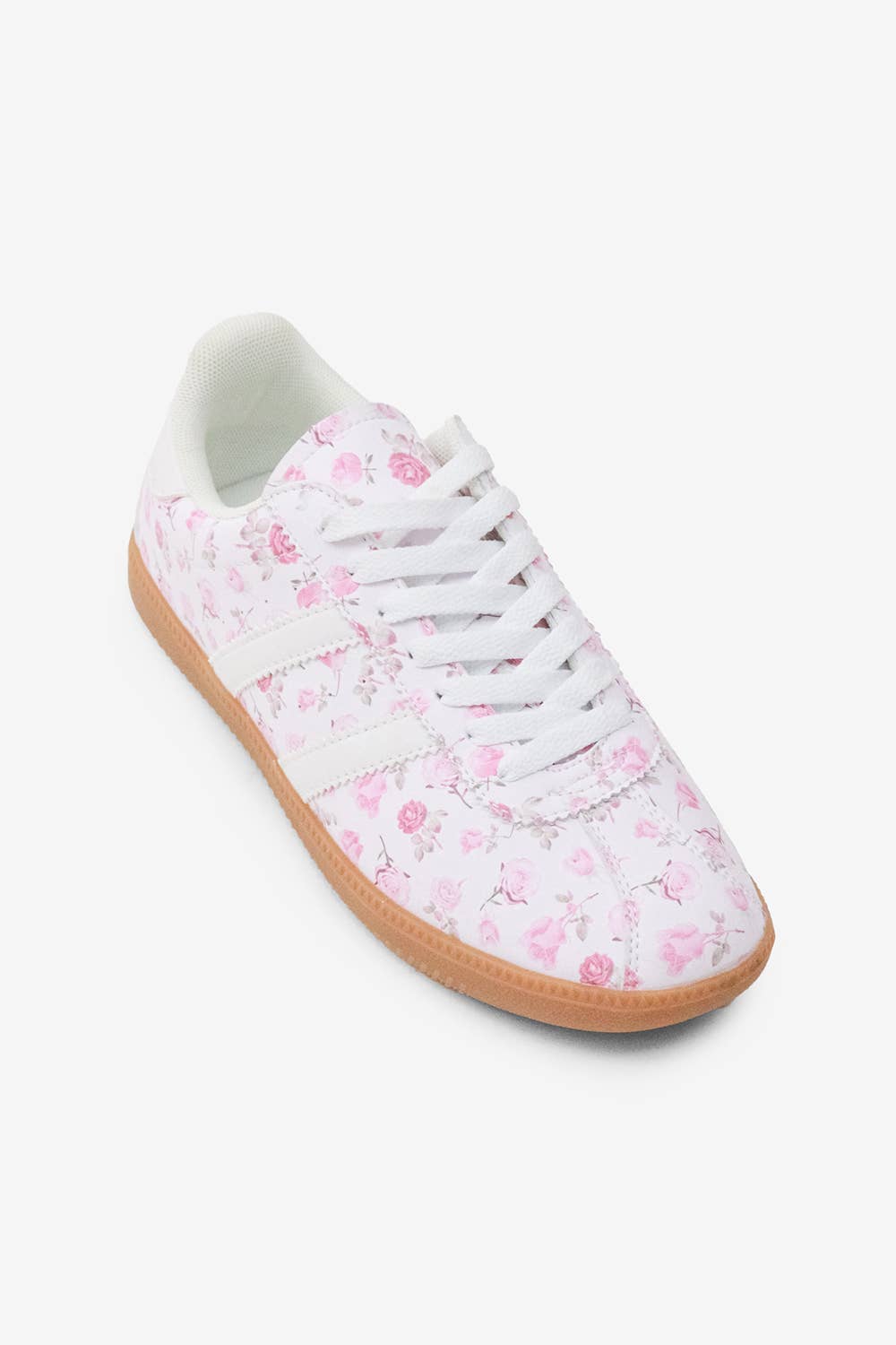 EXPRESSO - SUMMER '25 Floral Sneakers: Blue / 12FA