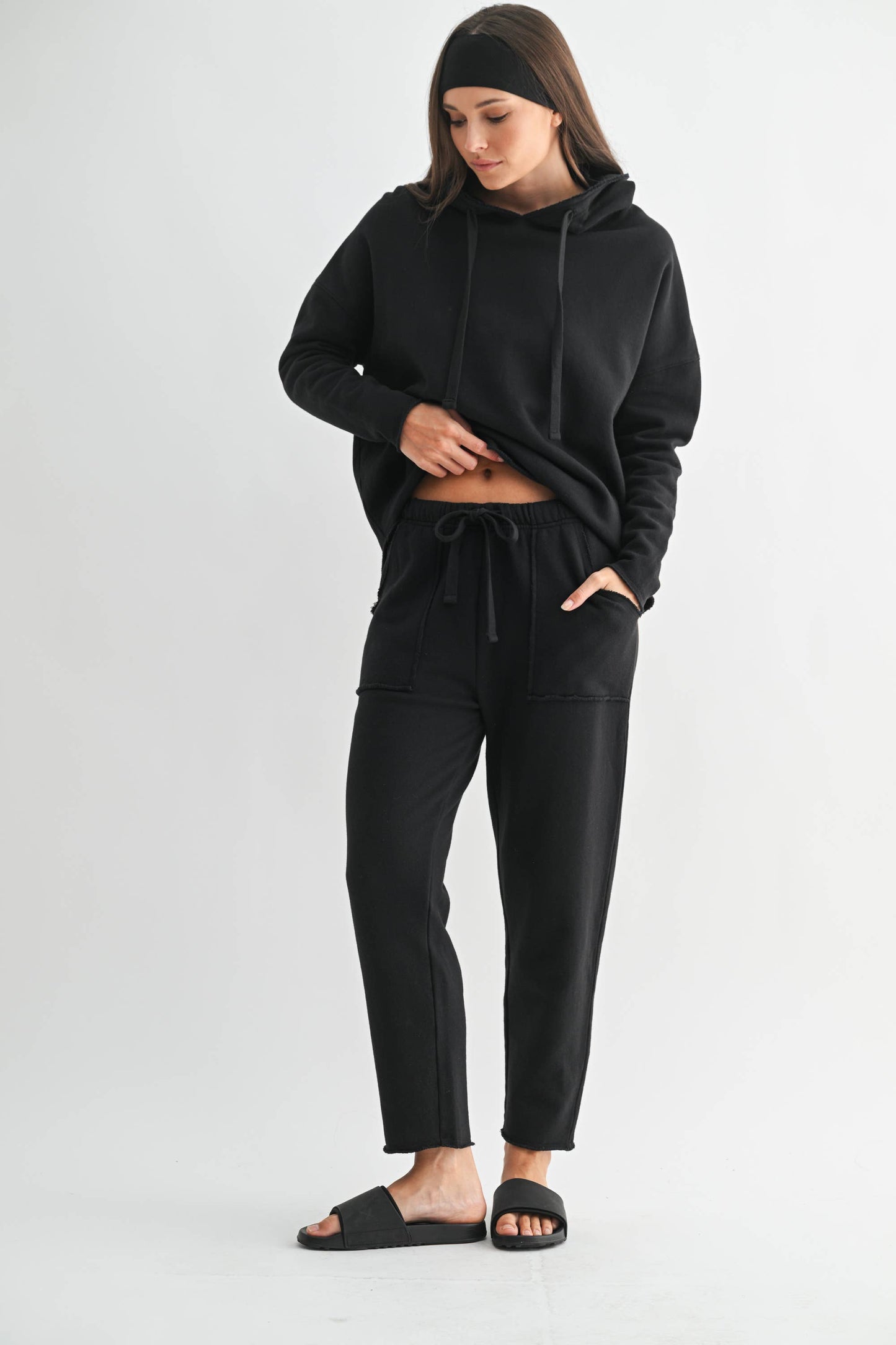 Malibu Everyday Hoodie: ROSE TAUPE / S:M:L (2:2:2)