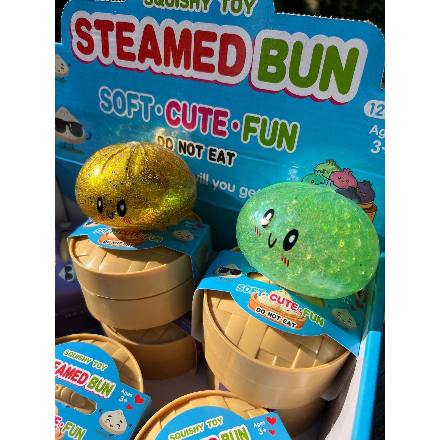 Dumpling Squishy  – Viral Mystery Dumplings Glitter Edition