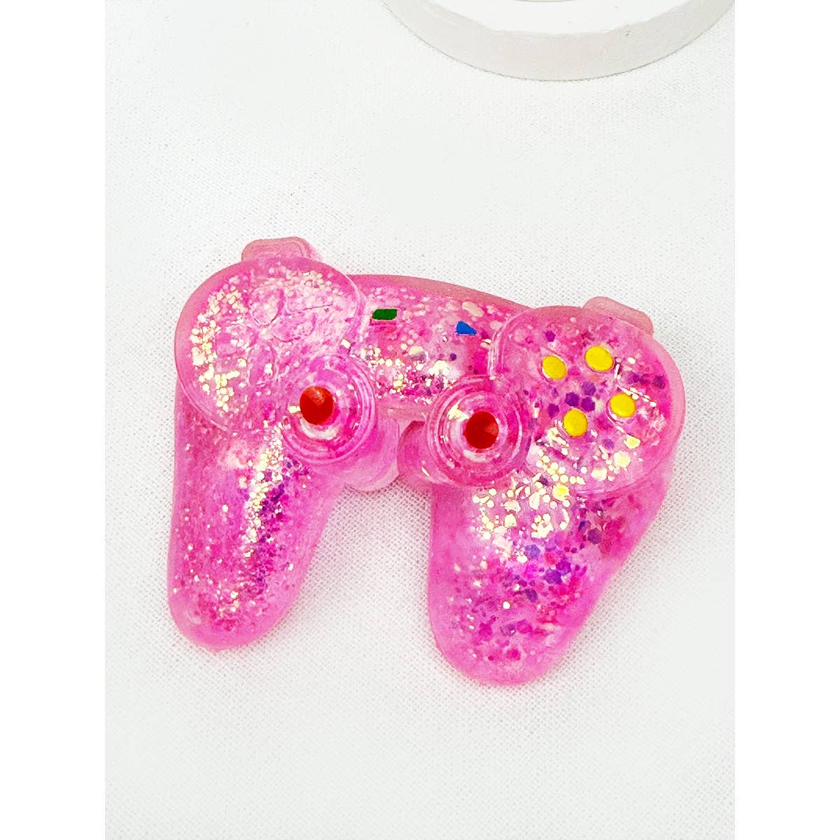 Glitter Game Controller Squishies Toy: MIX COLOR / ONE(12)