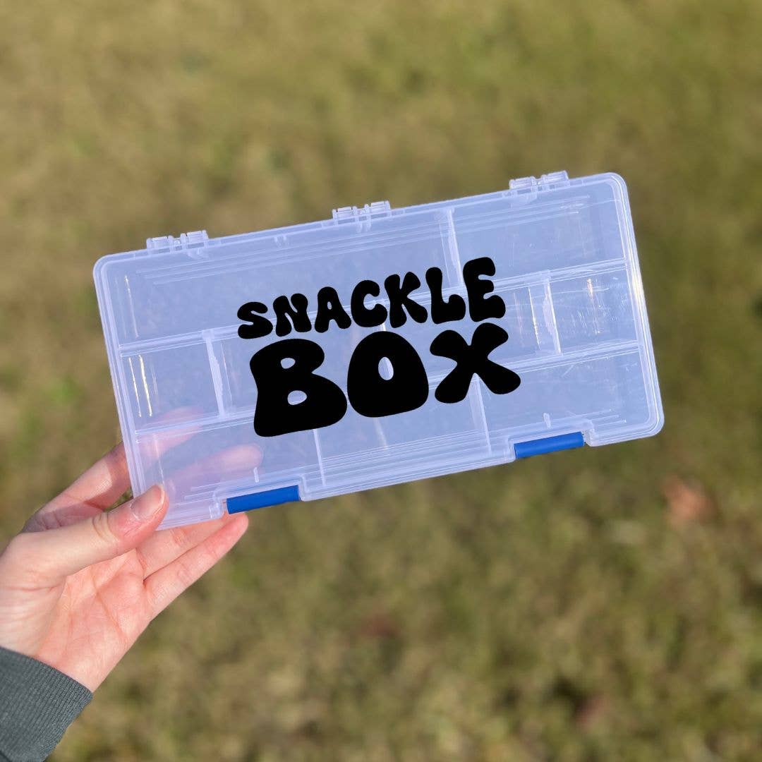 Snackle Box, Kids Travel Snack Container: Royal
