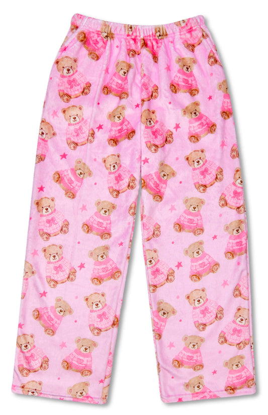 Beary Cute Plush Pants (X-Small (4-6))