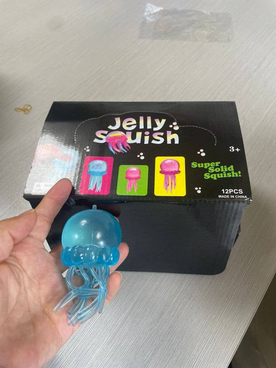 Glitter Jellyfish Squishy Sensory Toy  
