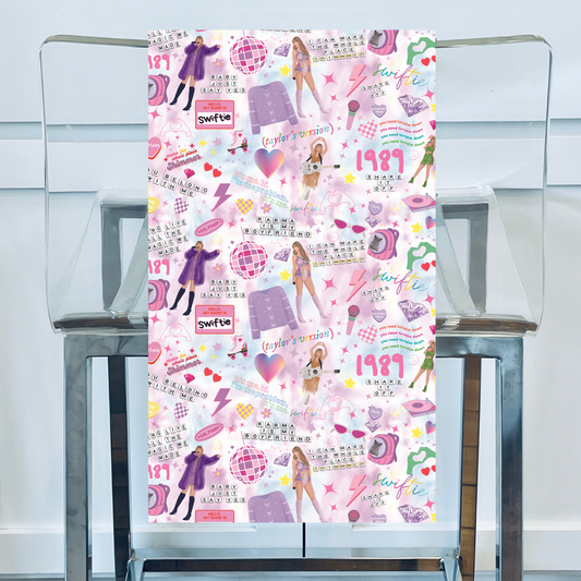 Eras Taylor Swift Swiftie Magic towel for stocking stuffer