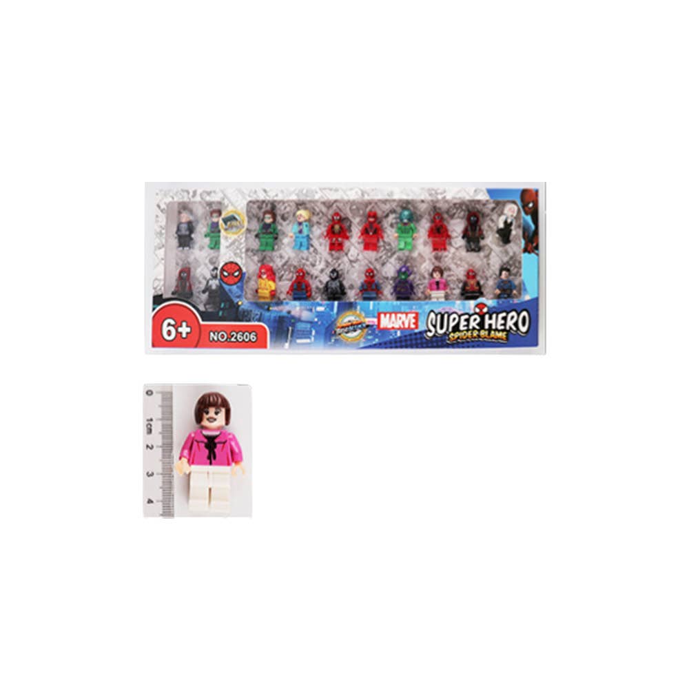 20PCS - Superhero Mini Building Block Figure Set
