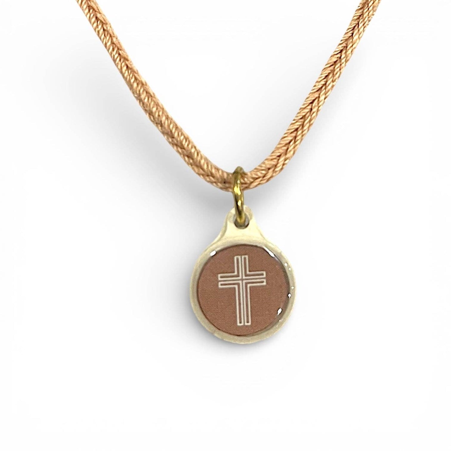 Tap To Pray® Survivor Series Necklace: Silver + Cross